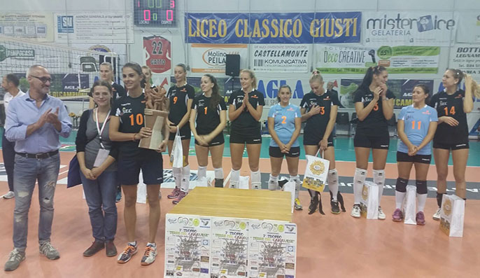 Castellamonte, il Volsbank Sudtirol Bolzano si aggiudica il 1° Trofeo “Terre del Canavese”