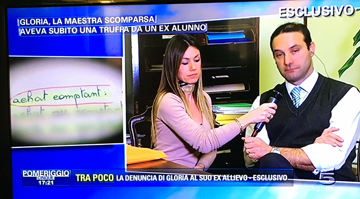 Castellamonte: spunta un quaderno in cui Gloria Rosboch annotava termini commerciali in francese