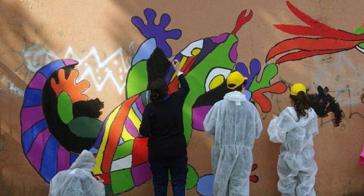 Caluso: grazie all’iniziativa “Nontiscordardime”, il liceo Martinetti diventa più accogliente e vivibile