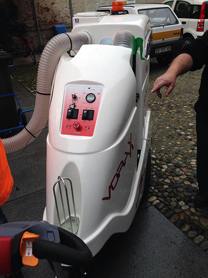 Rivarolo Canavese: un maxi aspiratutto per rendere più pulite le strade della città