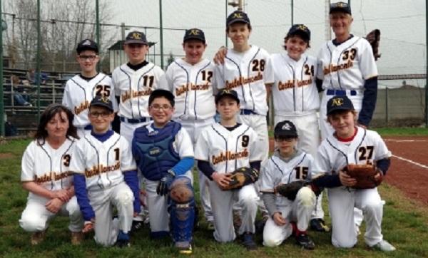 Baseball, i ragazzi del Castellamonte Old Kings debuttano in campionato contro l’Avigliana Bees