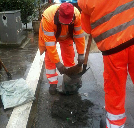 Favria: la Protezione Civile ha disostruito la tubazione che porta acqua alle frazioni