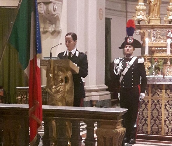 Rivarolo: carabinieri in congedo e in servizio festeggiano la “Virgo Fidelis” patrona dell’Arma