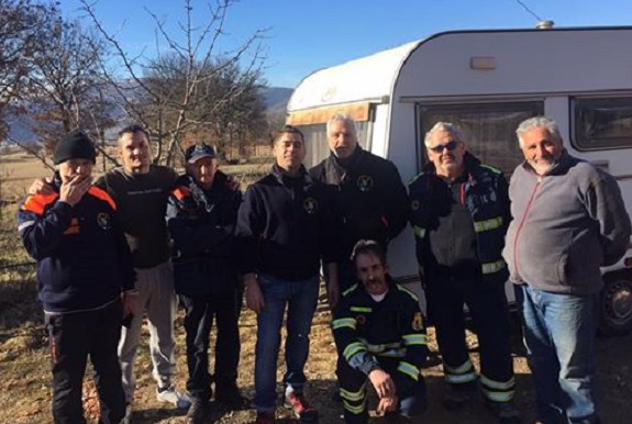 Ozegna, grazie ai volontari Aib una famiglia di Norcia colpita dal sisma abiterà in una confortevole roulotte