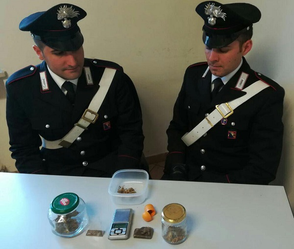 San Giorgio, 24enne denunciato per detenzione di droga. Cinque i giovani segnalati alla Prefettura