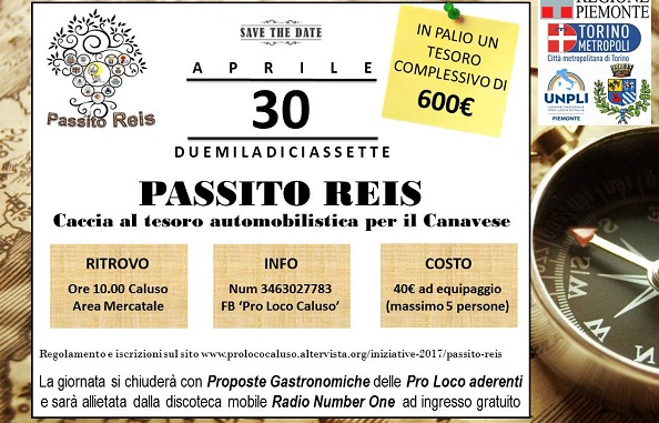 Caluso: “Passito Reis”, inedita caccia al tesoro alla scoperta delle belle terre dell’Erbaluce