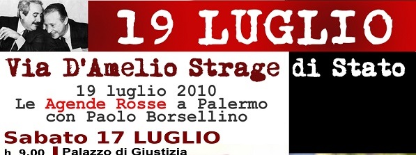 Parte da Ivrea il viaggio dell'”Agenda ritrovata” di Borsellino che terminerà il 19 luglio a Palermo