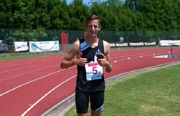 ATLETICA LEGGERA CANAVESANA: Davide Favro ha stabilito un nuovo record nel salto in lungo nella categoria Cadetti