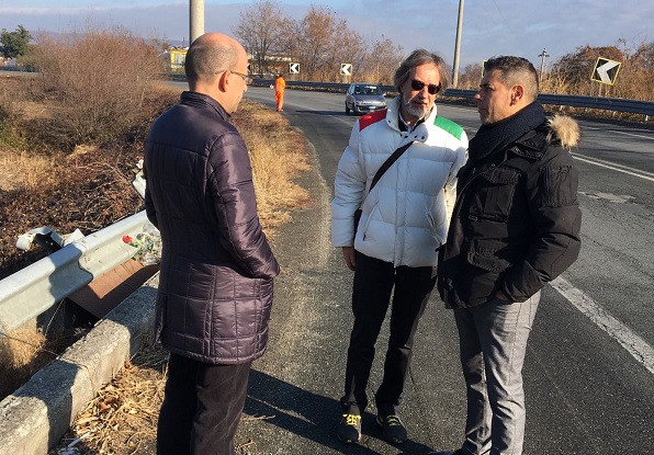 Rivarolo/Ozegna: grazie ai sindaci la “famigerata” curva del Bogo sarà finalmente più sicura