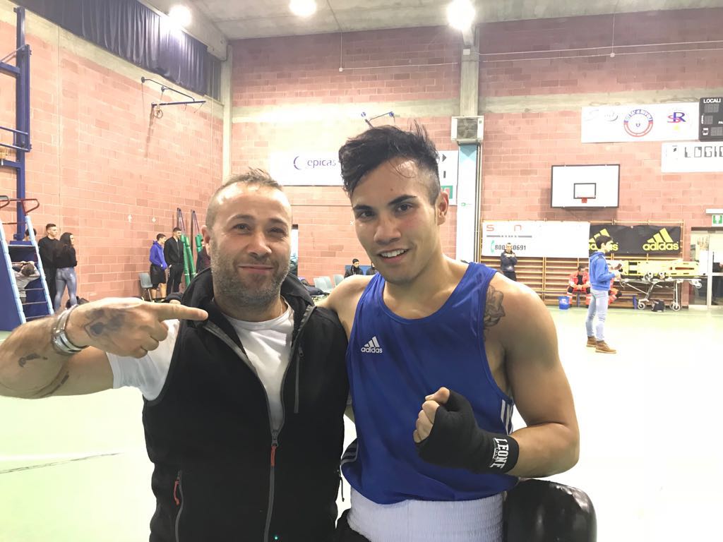 Montanaro: Mark Zuccaro, 26 anni, pugile dilettante, grazie a Delisi debutta nel mondo della boxe
