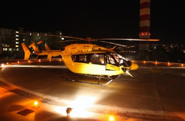 Soccorso: l’eliambulanza del 118 atterra in notturna anche a Chivasso e Trino. Interventi più veloci