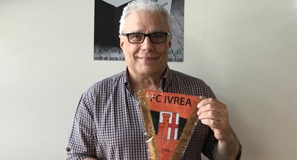 Il noto giornalista sportivo Darwin Pastorin sarà il presidente onorario della società Fc Ivrea 1905
