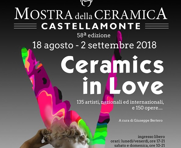 Castellamonte: è “Ceramics in Love” il cuore pulsante della 58ma Mostra della Ceramica