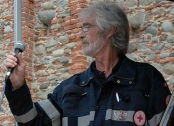 L’addio di Castellamonte a Roberto Bozzello Verole, per 35 anni volontario della Croce Rossa