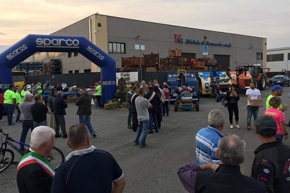 Inaugurata in pompa magna la quarta edizione del grande Motor Show non competitivo di Busano