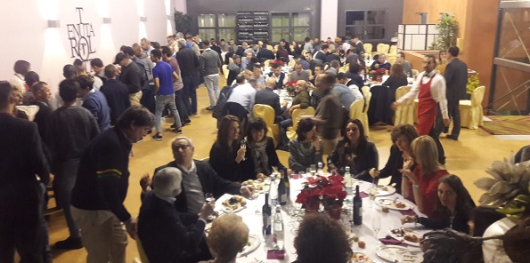 Cuceglio: la tenuta Roletto suggestiva cornice per il “Christmas Party” dell’Omp Group di Busano