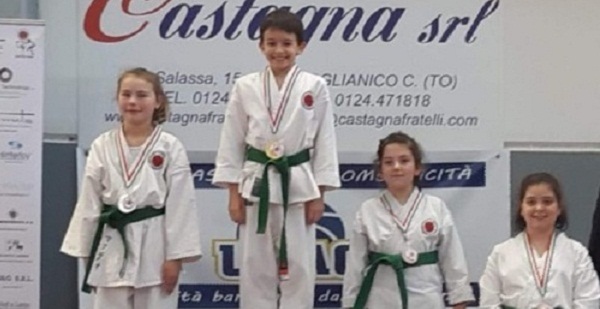 Karate: i “ragazzi” della Rem Bu Kan in gara a Rivarolo “spopolano” e conquistano ben 14 titoli