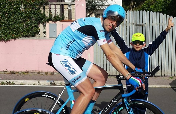Rivarolo: il grande Livio Raggino vince la maglia tricolore dei Campionati italiani di paraciclismo
