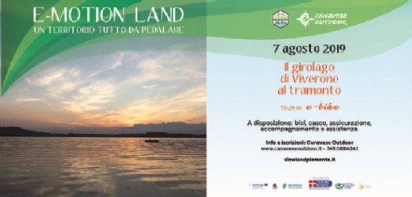 Canavese: “E-Motion Land” le escursioni in bicicletta alla scoperta dei tesori del territorio