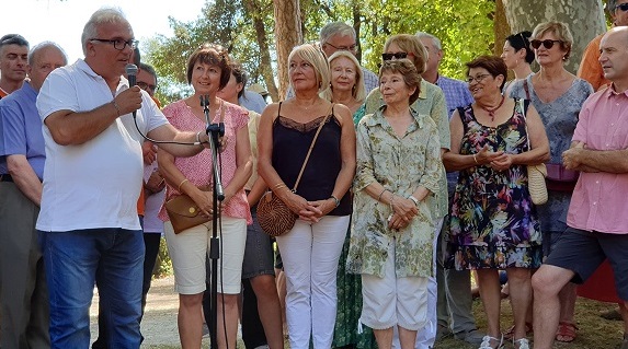 I volpianesi nel comune occitano di Castries per la “Fête Votive”, la patronale del paese francese