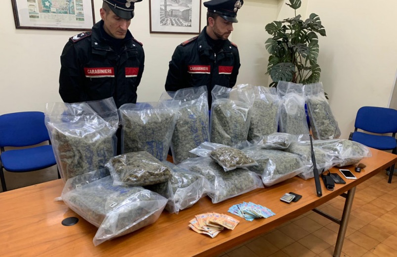 Mappano, corriere della droga fermato nell’ambito dei controlli del decreto anti-contagio. Arrestato