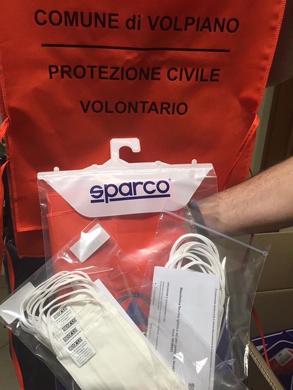 Coronavirus: la solidarietà delle aziende volpianesi: guanti e mascherine per sanitari e protezione civile