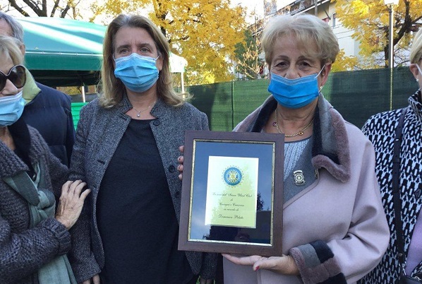 Rivarolo, l’International Inner Wheel dona all’Asilo “Maurizio Farina” una casetta per i giochi