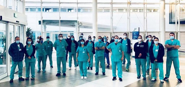 Covid in Piemonte: medici e infermieri israeliani in servizio all’ospedale di Verduno