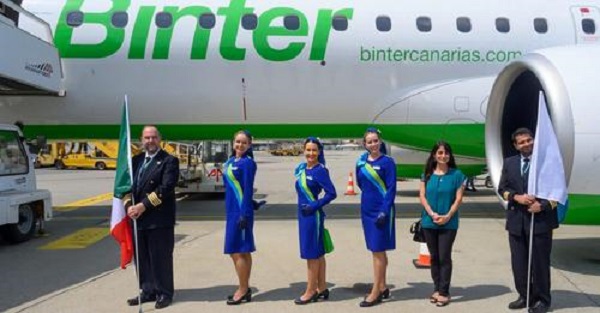 Caselle: la Compagnia spagnola Binter inaugura la rotta Torino-Gran Canaria. Riparte il turismo