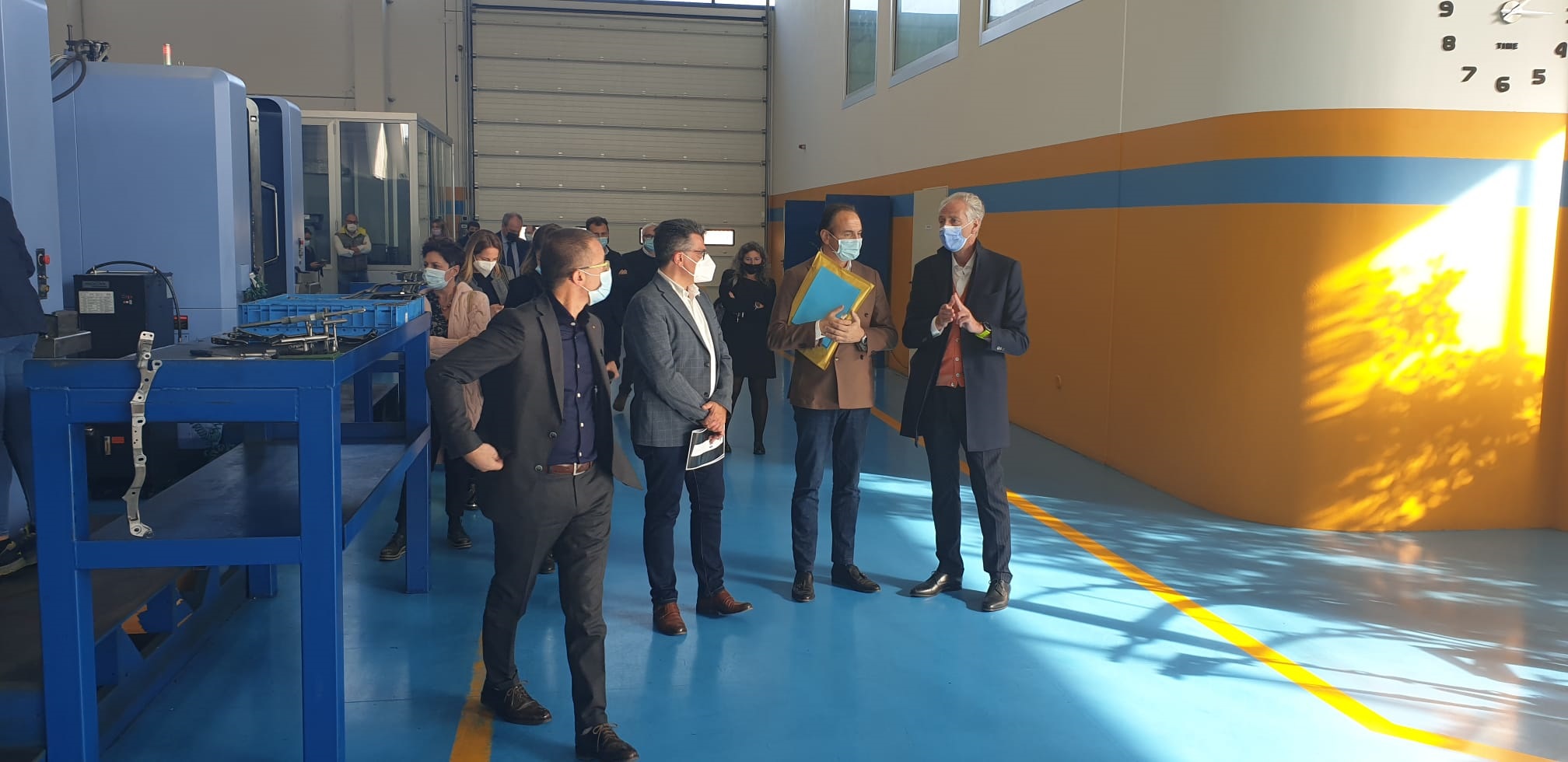 Busano-Pont-Valperga-Oglianico: il presidente della Regione Cirio visita le aziende canavesane