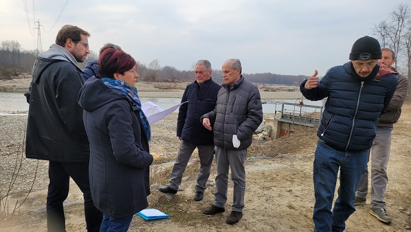 Chivasso, dissesto idrogeologico: sopralluogo della Regione, del Comune e del Consorzio Irriguo