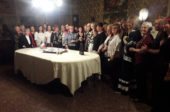 Rivarolo: l’Inner Wheel Cuorgnè e Canavese compie 30 anni. Grande festa a Palazzo Farina