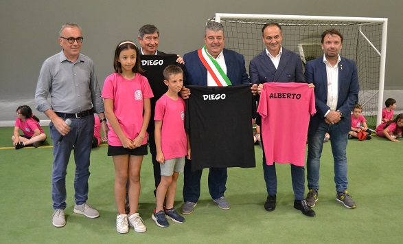 San Francesco al Campo, il presidente della Regione Cirio visita il “Velodromo Francone”