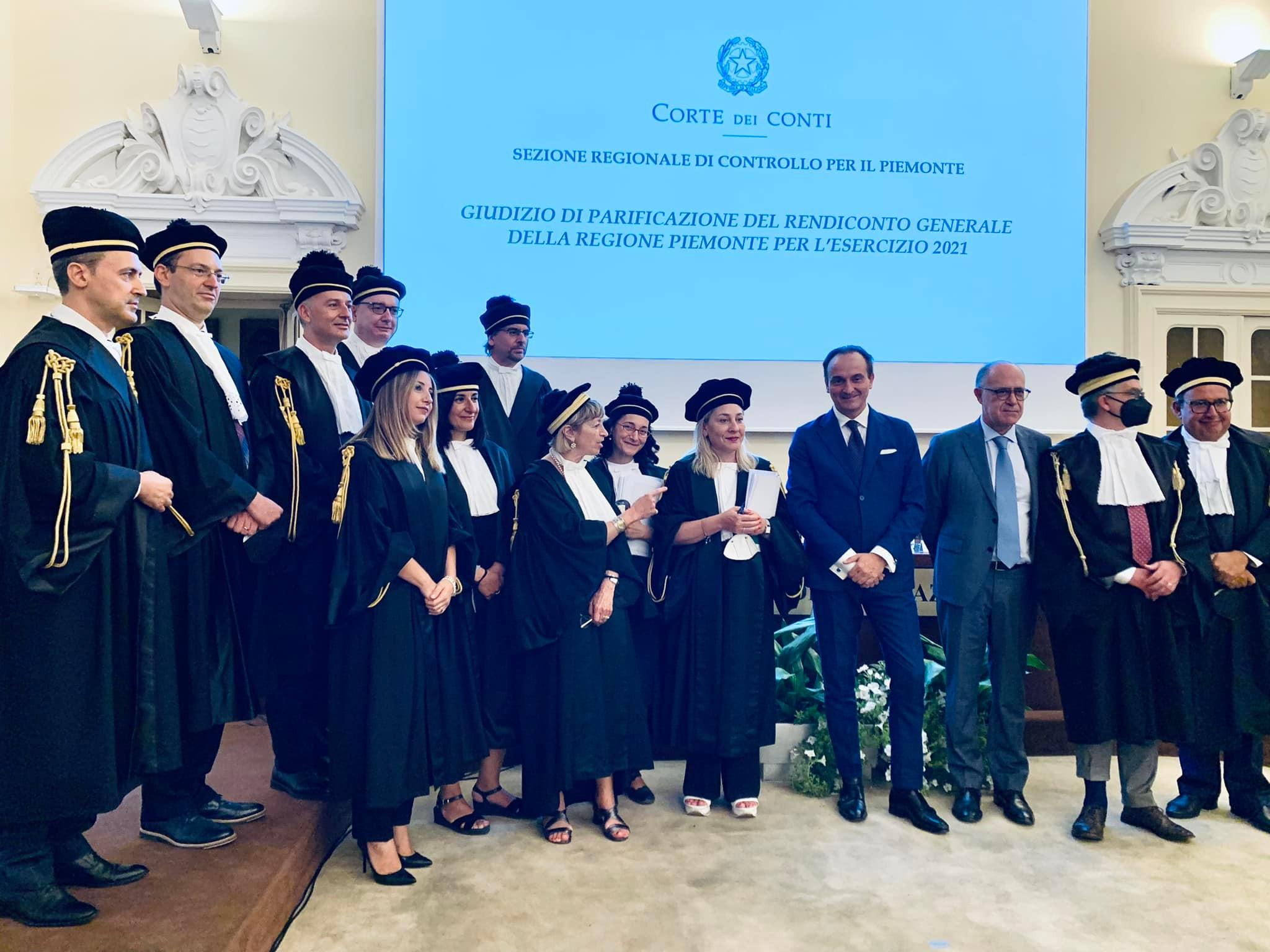 Piemonte, la Corte dei Conti promuove il bilancio della Regione. Cirio: “Gestione oculata”