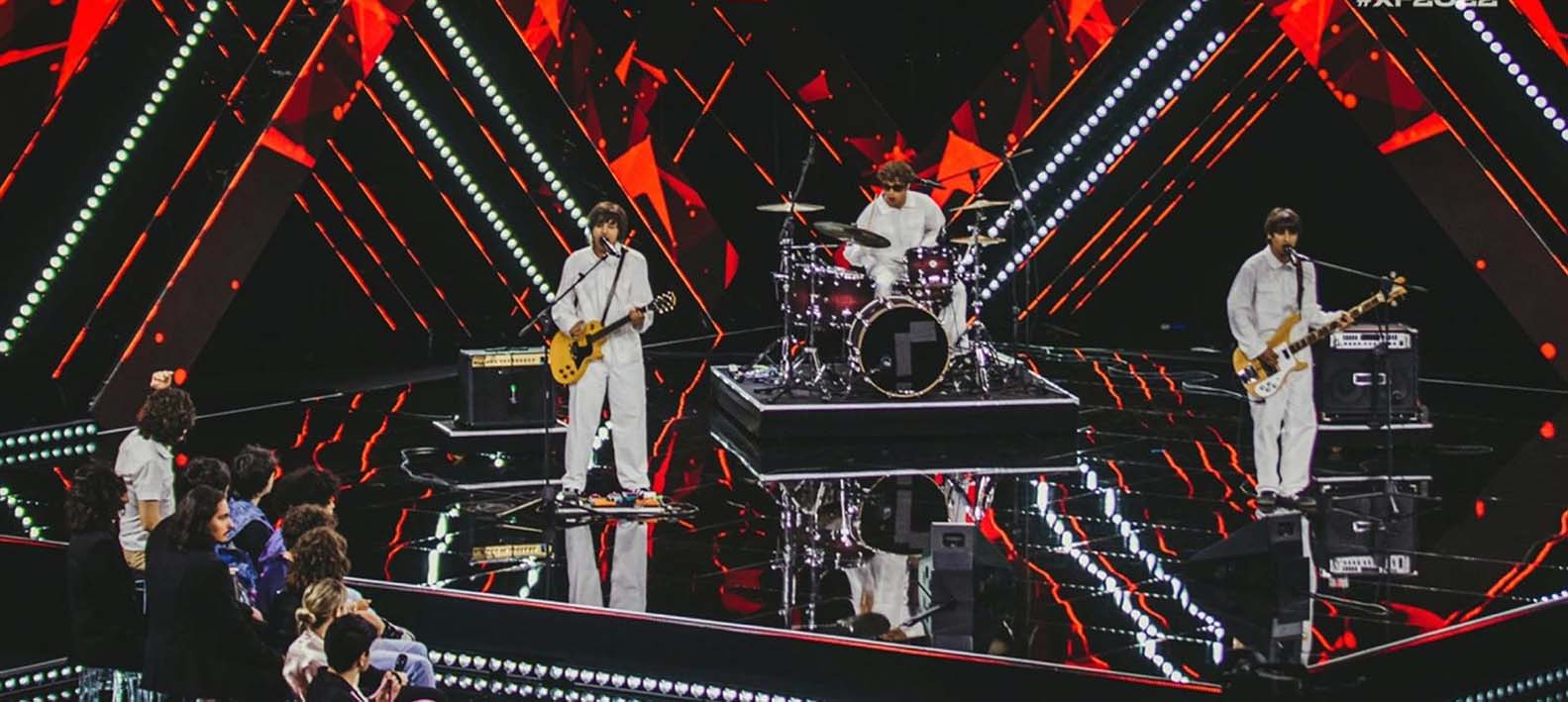 X Factor: Il Canavese tifa per la band rivarolese “Gli Omini” che va ai “Live” con la squadra di Fedez