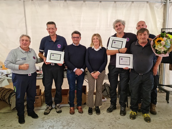 Oglianico ha festeggiato il Gruppo Volontari di Protezione Civile. “Grazie per quello che fate”