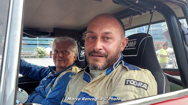 Fabrizio Vaccani, di San Colombano Belmonte, è uno dei grandi protagonisti del Rally Italiano