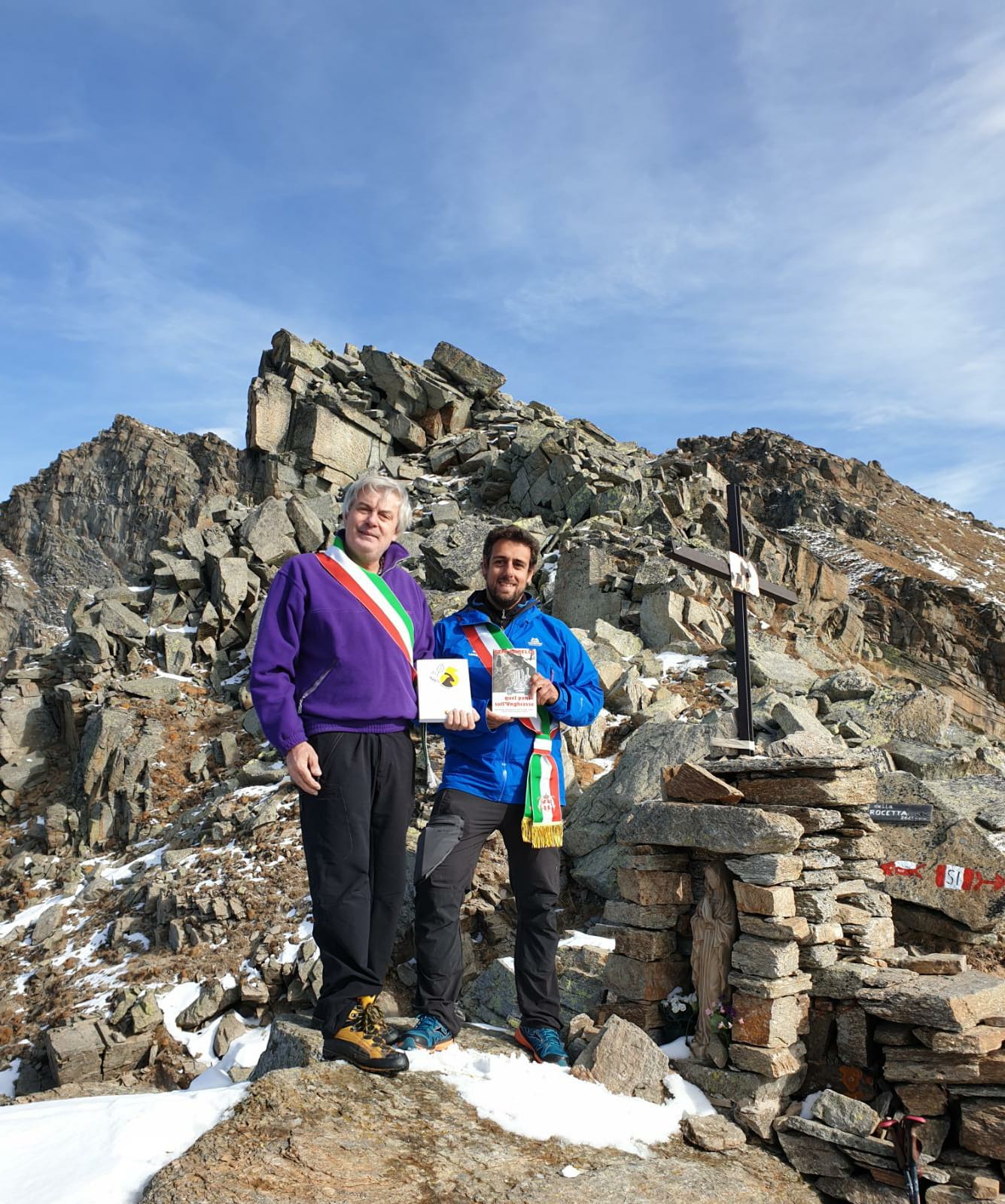 Ceresole Reale-Groscavallo: incontro sul colle della Crocetta per rinsaldare i rapporti