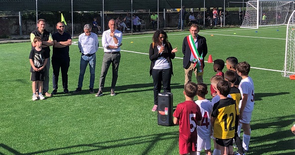 Rivarolo, il Torneo di calcio Memorial “Bausano”, ha inaugurato il rifacimento del campo sportivo