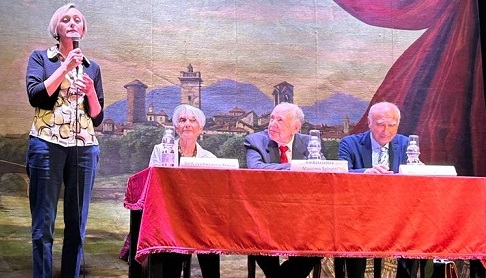 Costantino Nigra inaugura il teatro di Cuorgnè con le inedite lettere dell’Imperatrice Eugenia