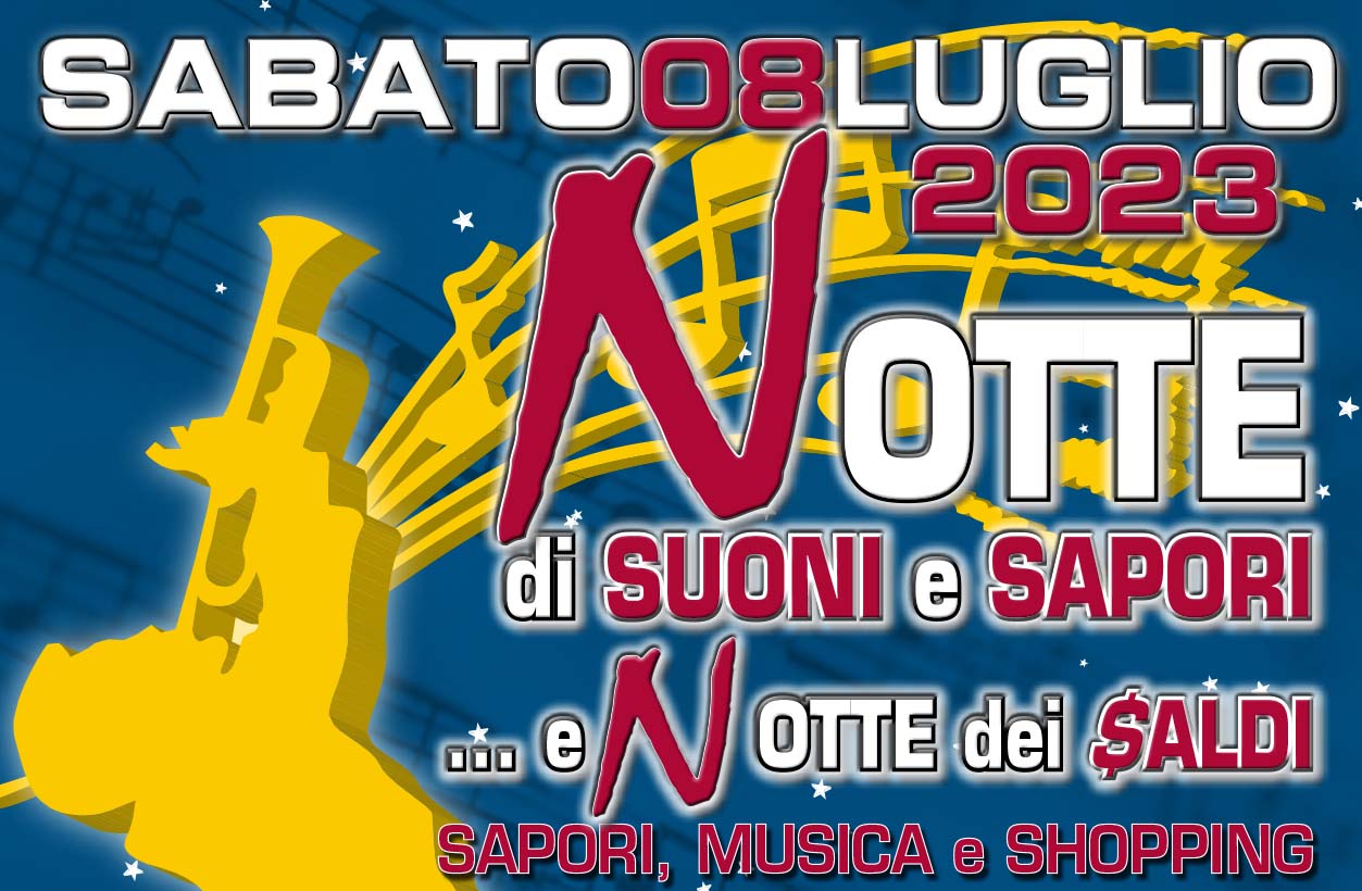 Rivarolo Canavese: sabato 8 luglio torna il grande evento “Notte di suoni e sapori…e notte dei saldi”