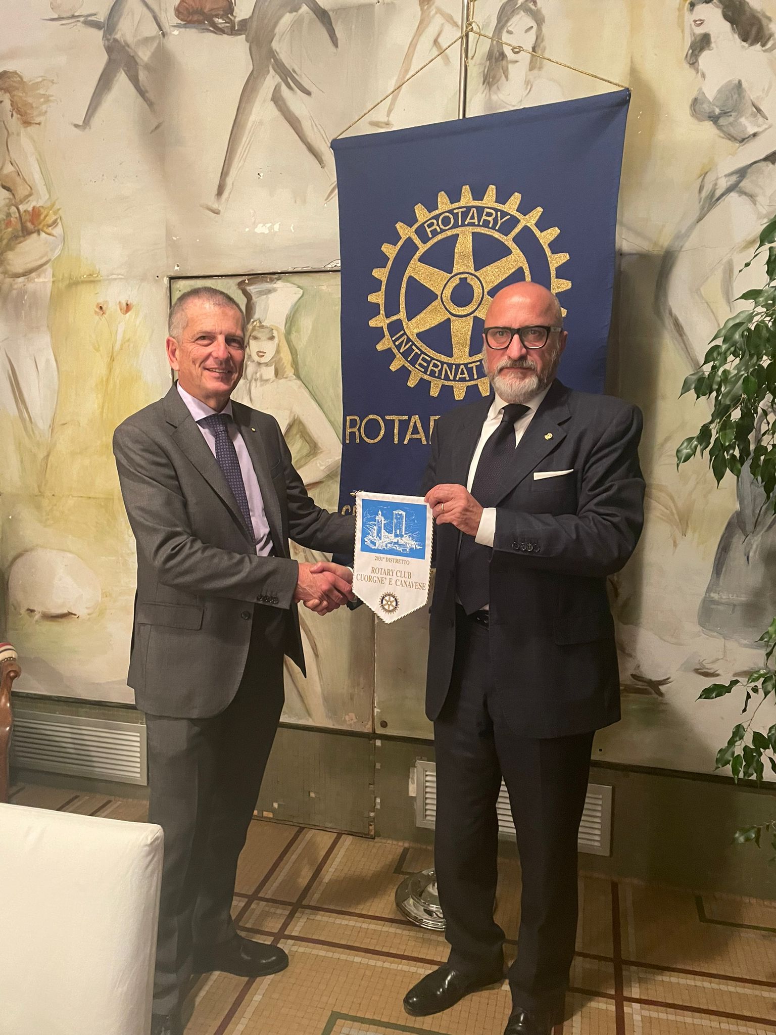 Castellamonte: il presidente di Confindustria Canavese, relatore al Rotary Club Cuorgnè e Canavese