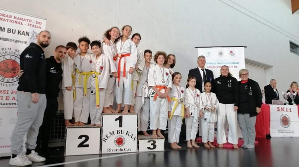 Karate: i giovani atleti della Rem Bu Kan di Rivarolo trionfano al Memorial “Rosanna Baudino”