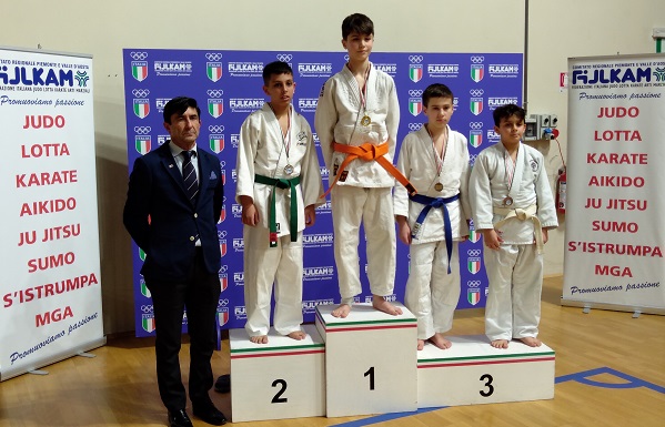 Leinì: l’esordiente Simone Loi, dell’Accademia Rivarolo Judo, è medaglia di bronzo in Coppa Piemonte