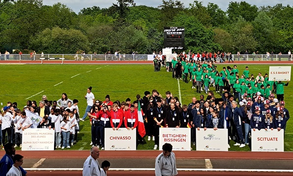 Sport: esperienza entusiasmante per i giovani chivassesi ai “Sister Cities Games 2024” francesi