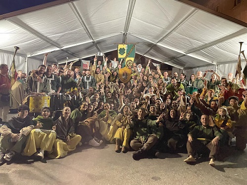 Cuorgnè: San Rocco vince l’ambito Palio dei Borghi del Torneo di Maggio alla Corte di Re Arduino