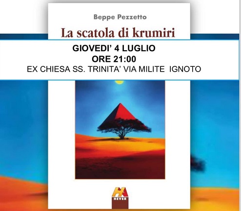 Cuorgnè: l’ex sindaco Beppe Pezzetto presenta il suo secondo libro dal titolo “La scatola di krumiri”