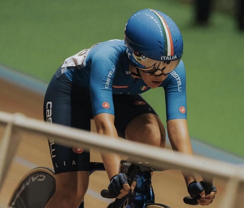 Ciclismo su pista: la giovanissima ciriacese Anita Baima è campionessa europea Juniores
