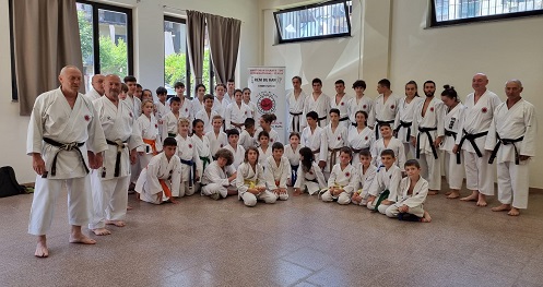 Karate in Canavese: si è concluso il grande raduno estivo degli allievi della “Rem Bu Kan”