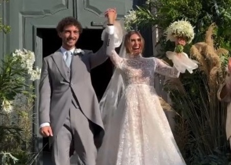 Chivasso: un matrimonio da favola per Francesco “Pecco” Bagnaia e Domizia Castagnini